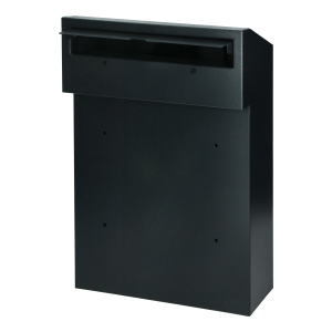 FIJI mailbox pass-through mailbox with cylinder lock, anthracite